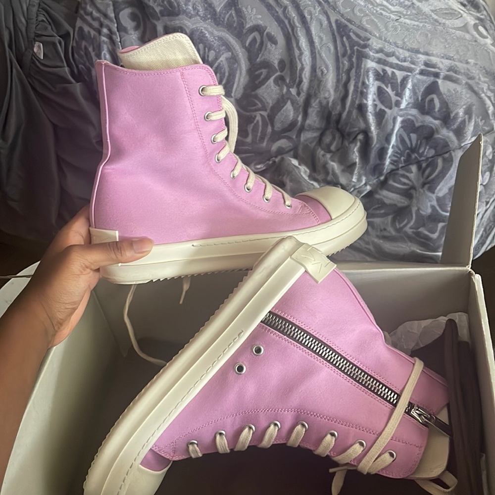Pink rick owens drkshdw